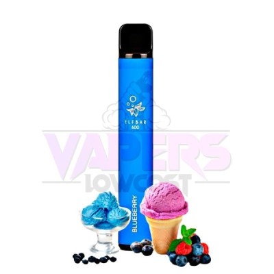 Blueberry Ice Pod Desechable 550mah 2ml ElfBar (20mg)