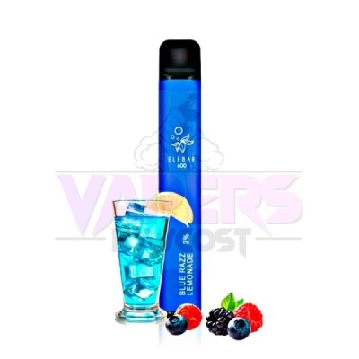 Bluerazz Lemonade Pod Desechable 550mah 2ml Elf Bar (20mg)