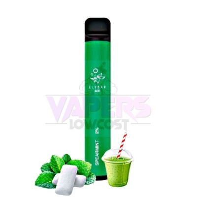 Spearmint Pod Desechable 550mah 2ml Elf Bar (20mg)