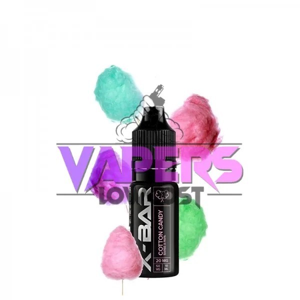 Cotton Candy Nic Salt 10ml - X-Bar