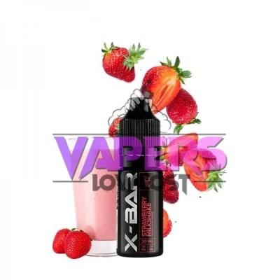 Strawberry Milkshake Nic Salt 10ml - X-BAR