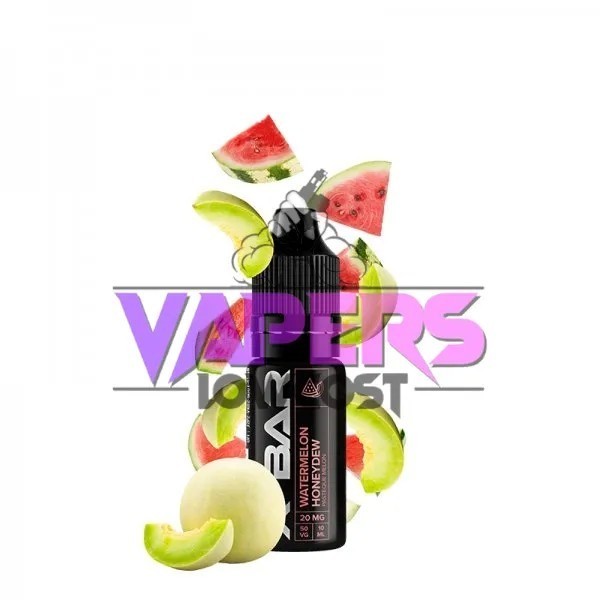 Watermelon Honeydew Nic Salt 10ml - X-Bar