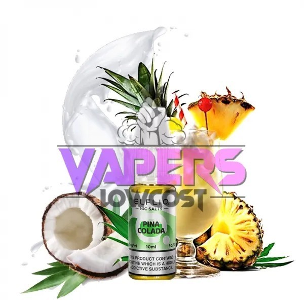 Pina Colada Nic Salt 10ml - Elfliq By Elf Bar