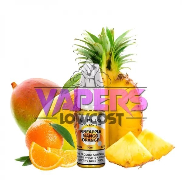 Pineapple Mango Orange Nic Salt 10ml – Elfliq By Elf Bar