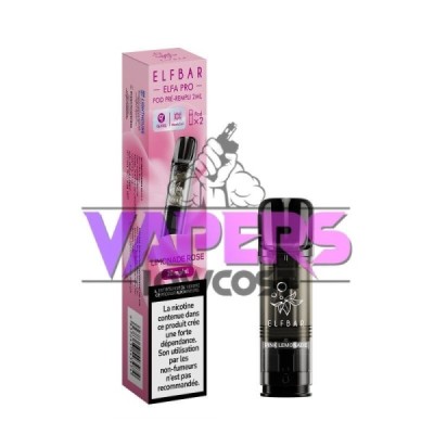 Pack De 2 Pods ELFA Pro 2ml 20mg Elf Bar – Limonada Rosa