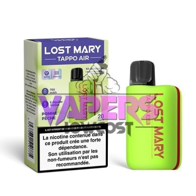 Lost Mary Tappo Air Discovery Kit – Green - Manzana Melocotón -