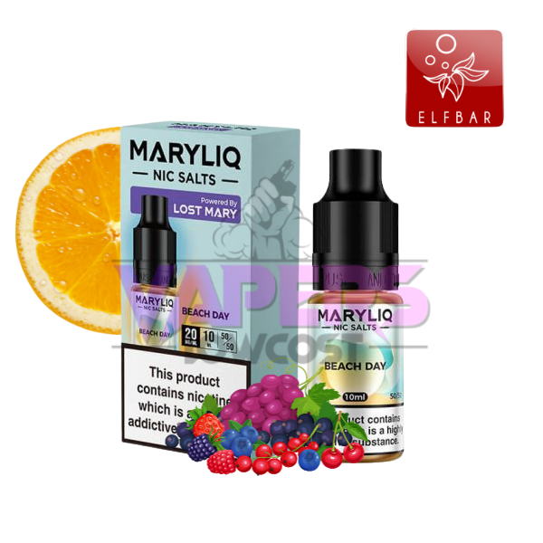 Lost Mary Maryliq - Beach Day - 10ml Nic Salt E-Liquid (20mg)