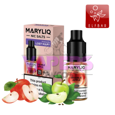 Lost Mary Maryliq - Double Apple - 10ml Nic Salt E-Liquid (20mg)