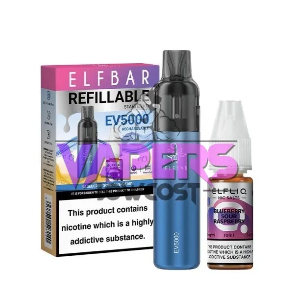 5000 Puff Blueberry Sour Raspberry 20mg 10ml – EV5000 by Elfbar