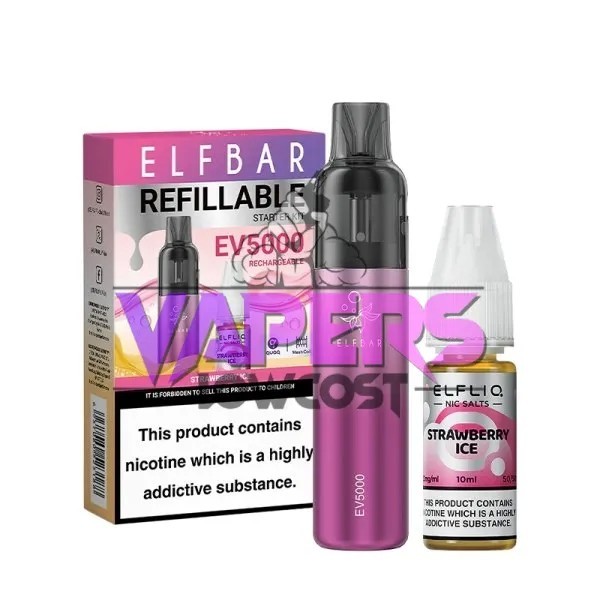 5000 Puff Strawberry Ice 20mg 10ml – EV5000 by Elfbar