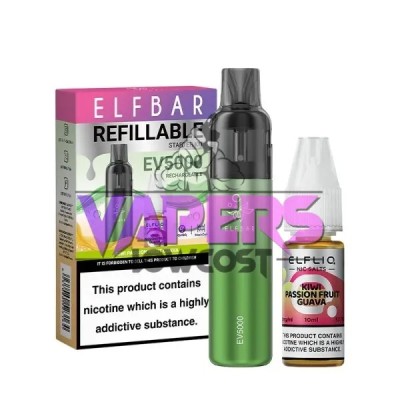 5000 Puff Kiwi Passion Fruit Guava 20mg 10ml – EV5000 by Elfbar