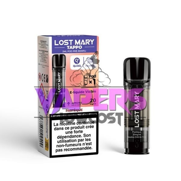 Pod Tappo 2ml 20mg Lost Mary-Frambuesa Sandia-