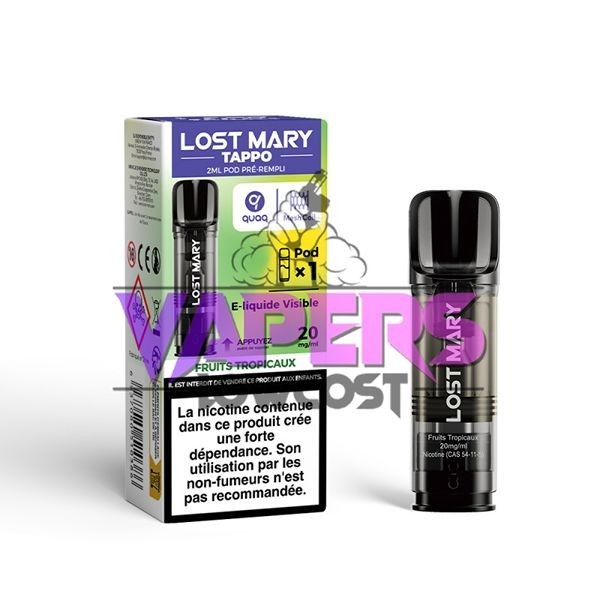 Pod Tappo 2ml 20mg Lost Mary-Frutas tropicales-