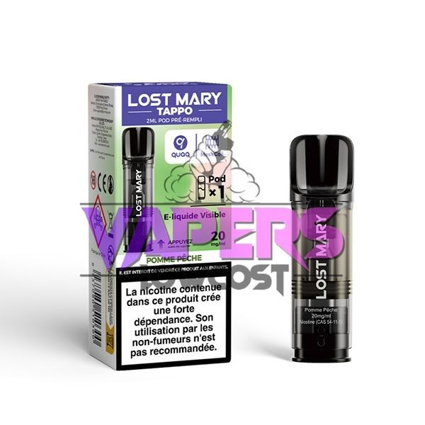 Pod Tappo 2ml 20mg Lost Mary-Manzana Melocoton-