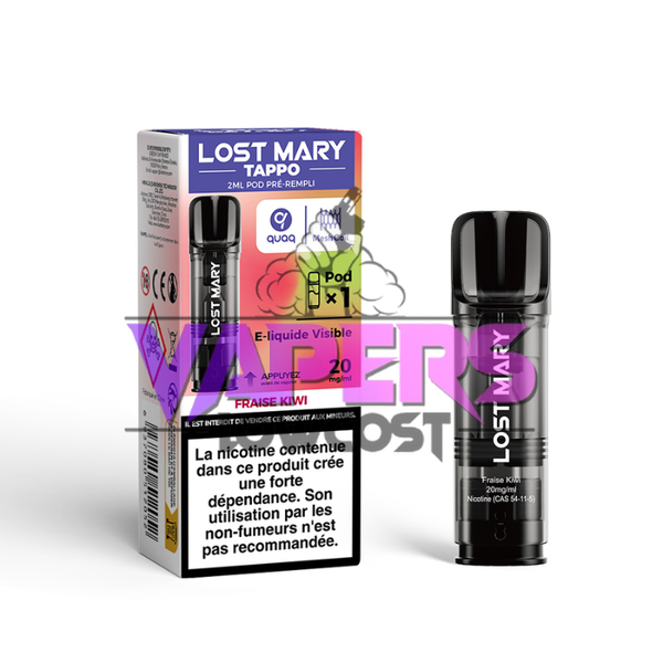 Pod Tappo 2ml 20mg Lost Mary – Fresa Kiwi