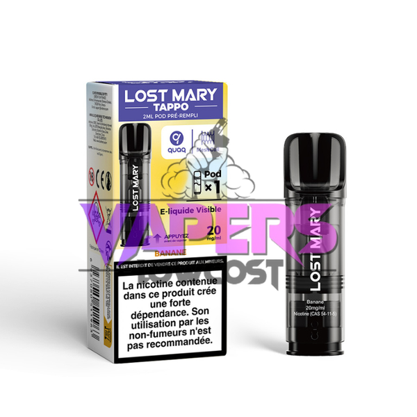 Pod Tappo 2ml 20mg Lost Mary – Banana