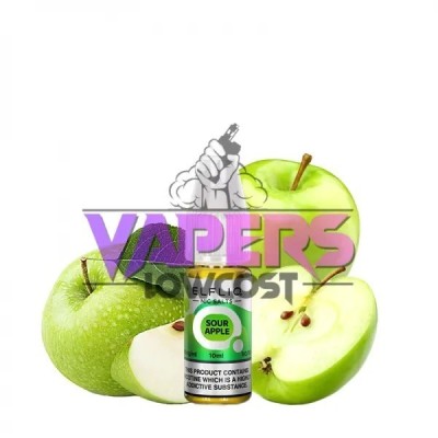 Sour Apple Nic Salt 10ml - Elfliq by Elf Bar