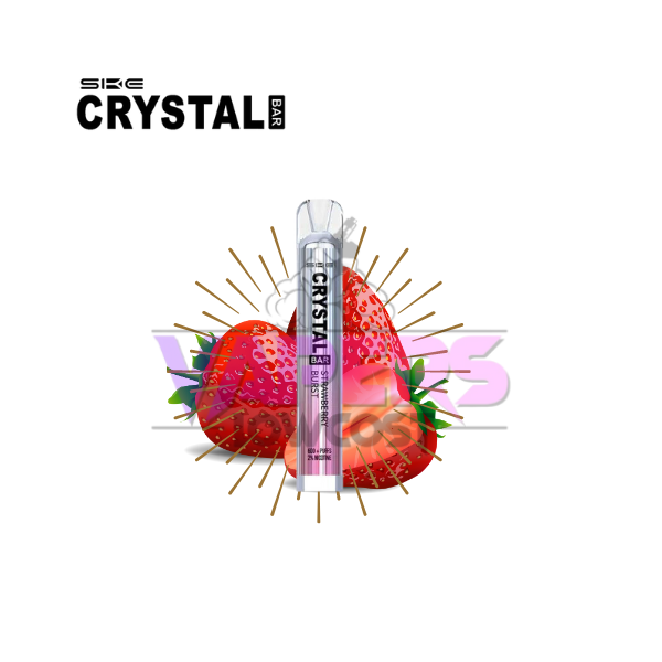 Ske Disposable Crystal Bar Strawberry Blast 20mg