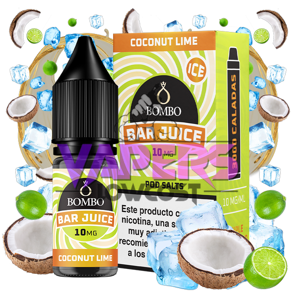 Coconut Lime Ice 10ml – Bar Juice by Bombo