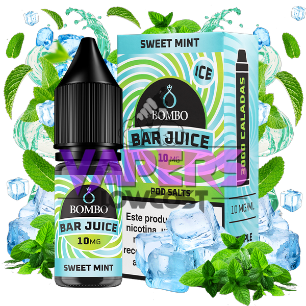 Sweet Mint Ice 10ml – Bar Juice by Bombo