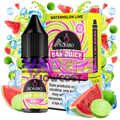 Watermelon Lime Ice 10ml – Bombo Bar Juice