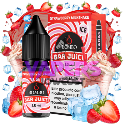 Strawberry Milkshake Ice 10ml – Bombo Bar Juice