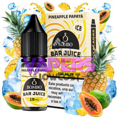 Pineapple Papaya Ice 10ml – Bombo Bar Juice