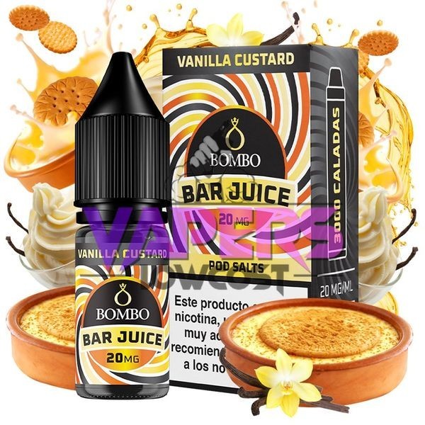 Vanilla Custard 10ml – Bombo Bar Juice