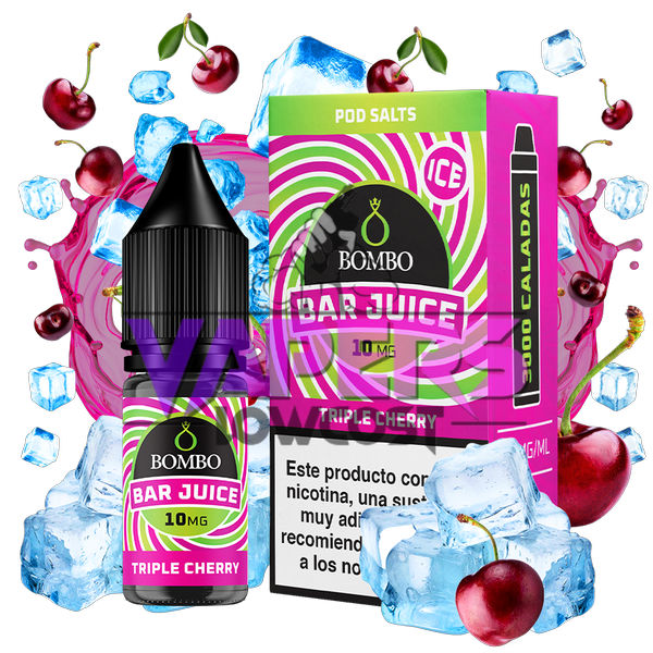 Triple Cherry Ice 10ml – Bar Juice by Bombo