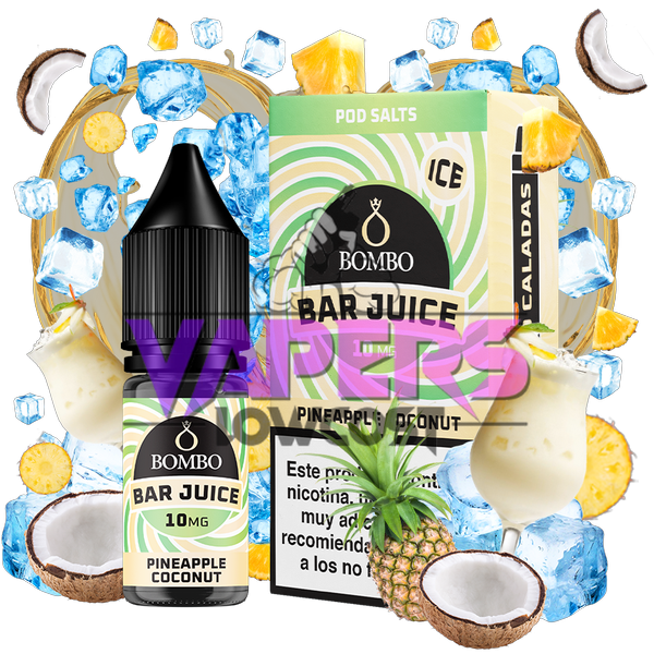 Pineapple Coconut Ice 10ml – Bar Juice by Bombo