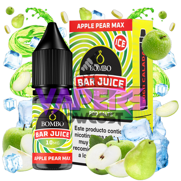 Apple Pear Max Ice 10ml – Bar Juice by Bombo