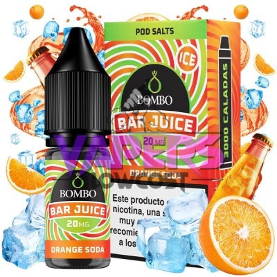 Orange Soda Ice 10ml – Bar Juice by Bombo