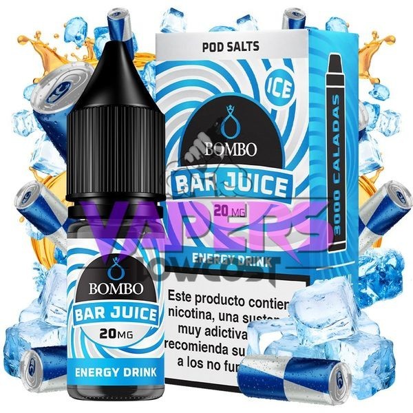 Energy Drink Ice 10ml – Bar Juice by Bombo