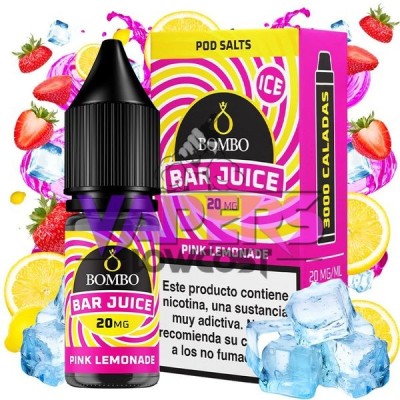 Pink Lemonade Ice 10ml – Bar Juice by Bombo