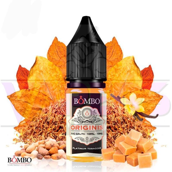 Originis 10ml – Platinum Tobaccos N.I.C Salts by Bombo