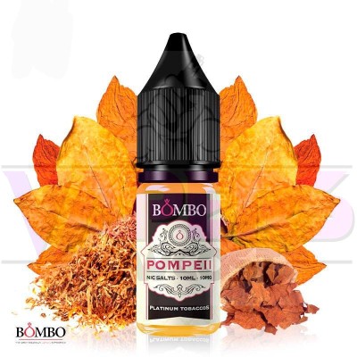 Pompeii 10ml – Platinum Tobaccos N.I.C Salts by Bombo