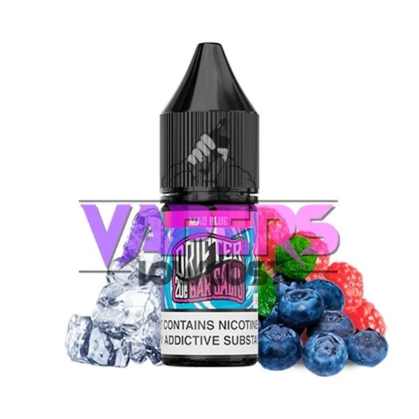 Juice Sauz Drifter Bar Salts Mad Blue 10ml