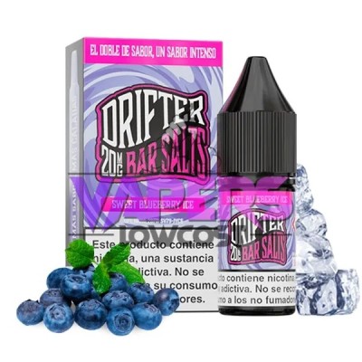 Juice Sauz Drifter Bar Salts Sweet Blueberry Ice 10ml