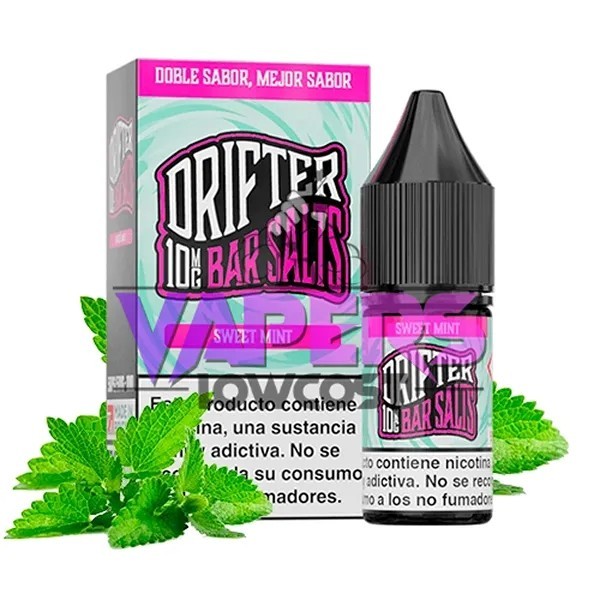 Juice Sauz Drifter Bar Salts Sweet Mint 10ml