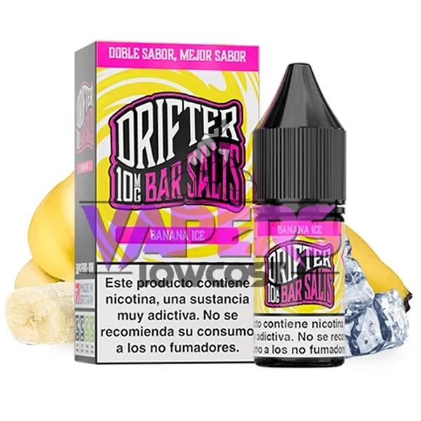 Juice Sauz Drifter Bar Salts Banana Ice 10ml