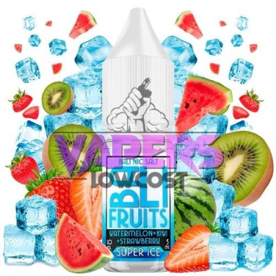 Watermelon + Kiwi + Strawberry Super Ice 10ml – Bali Fruits Salts by Kings Crest